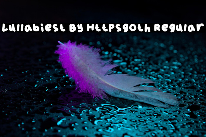 Lullabiest By Httpsgoth Regular Example 3