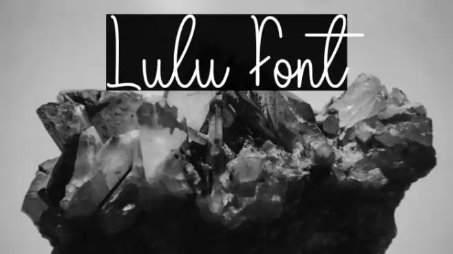 Lulu Caratteri examples