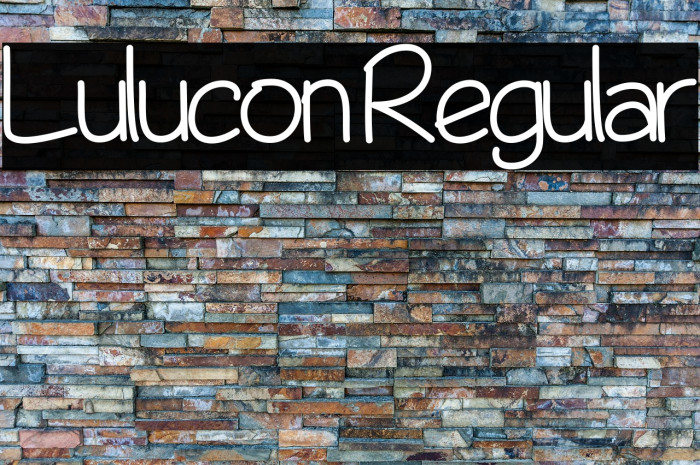 Lulucon Regular Example 1