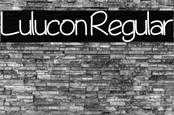 Lulucon Regular Example 1