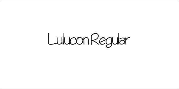 Lulucon Regular Logo