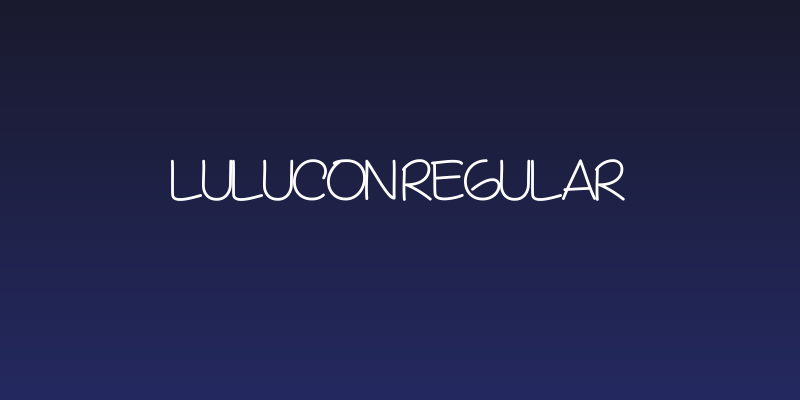 Lulucon Regular Social Header