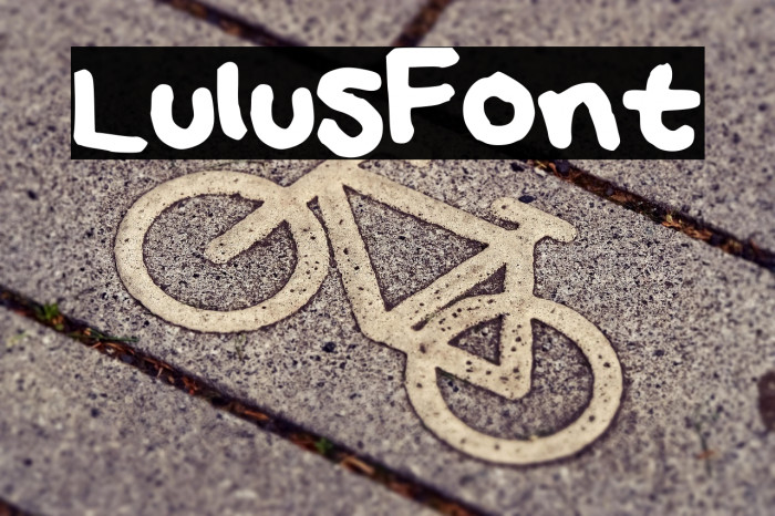 LulusFont Example 2