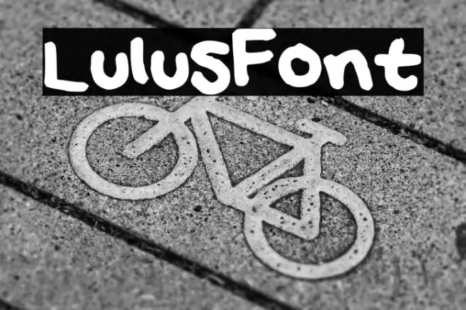 LulusFont Example 2