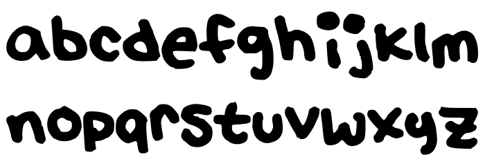 LulusFont Font LOWERCASE