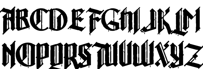 Lumberjack Zombie Font - FFonts.net