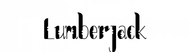 Lumberjack  Frei Schriftart Herunterladen