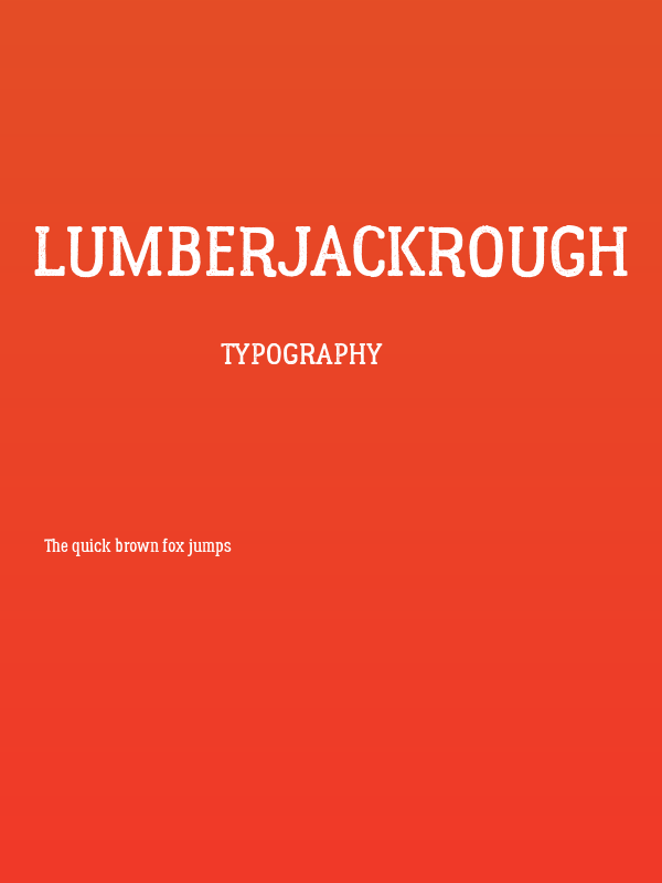 LumberjackRough Poster