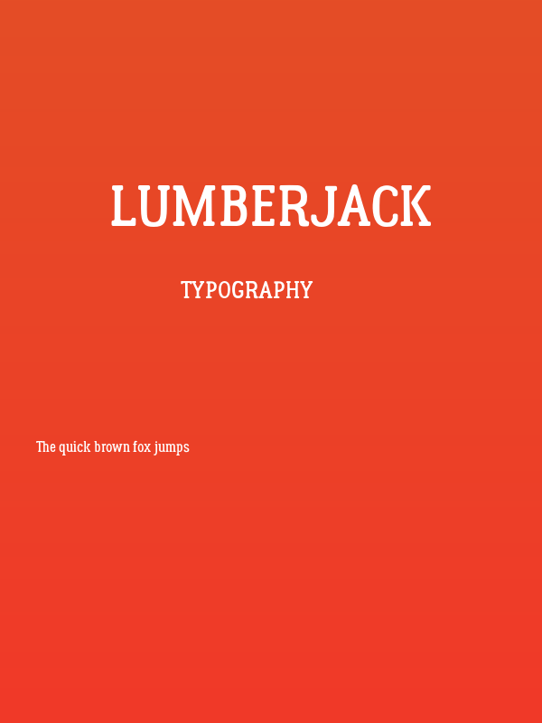 Lumberjack Poster