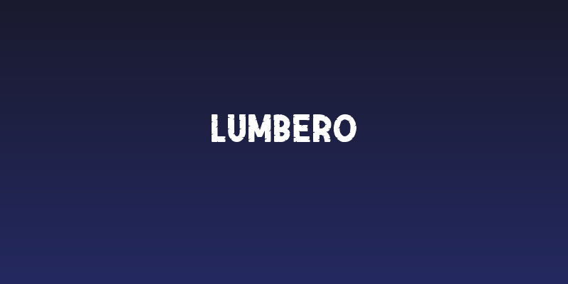 Lumbero Social Header