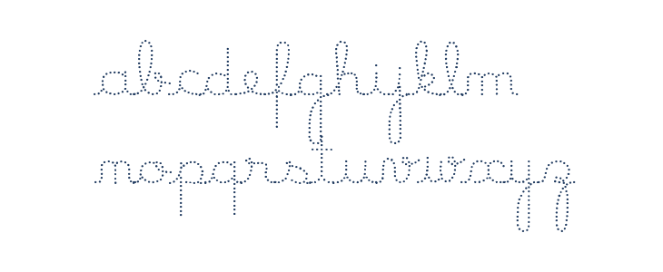 Lumen Dots Lowercase