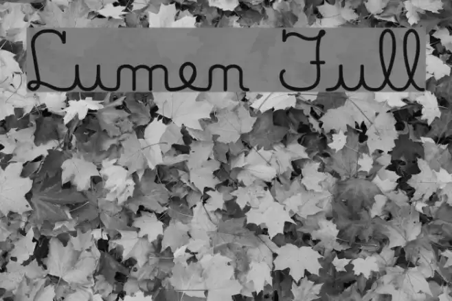 Lumen Full Font examples
