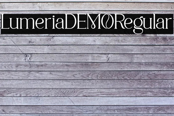 Lumerita DEMO Regular Example 1