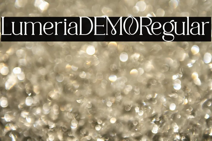 Lumerita DEMO Regular Example 3