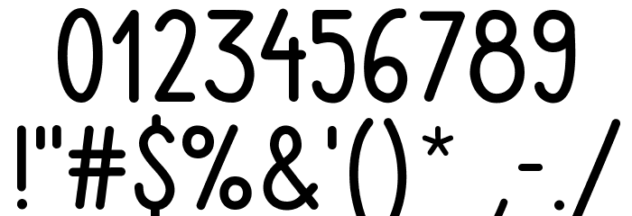 Lumie Font OTHER CHARS