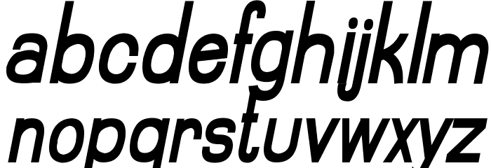 Lumiere Bold Font LOWERCASE