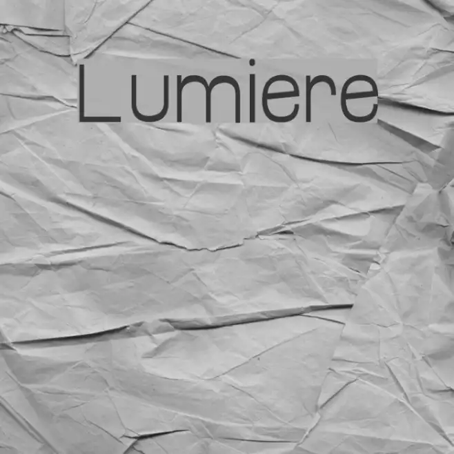 Lumiere Example 2