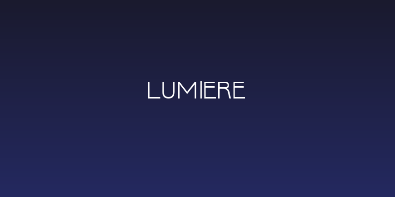 Lumiere Social Header