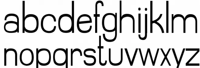 Lumiere Caratteri MINUSCOLO