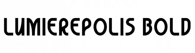 Lumierepolis Bold Font