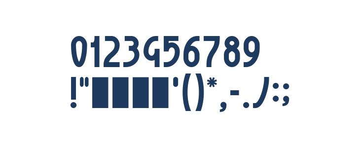 Lumierepolis Bold Other Characters