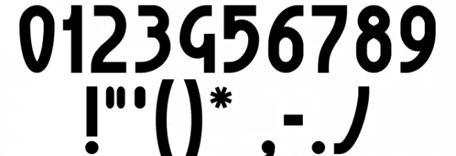 Lumierepolis Bold Font Alte caractere