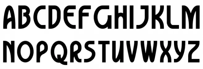 Lumierepolis Bold Font Litere mici