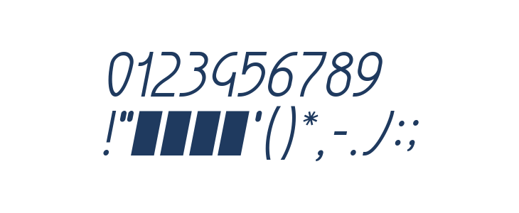 Lumierepolis Italic Other Characters