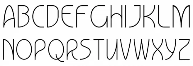 Lumierepolis Light Font Litere mari