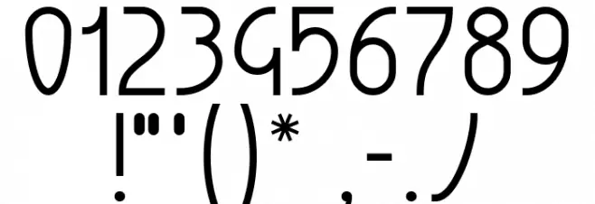 Lumierepolis Font Alte caractere