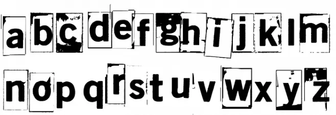 Lumihyeena फ़ॉन्ट लोअरकेस