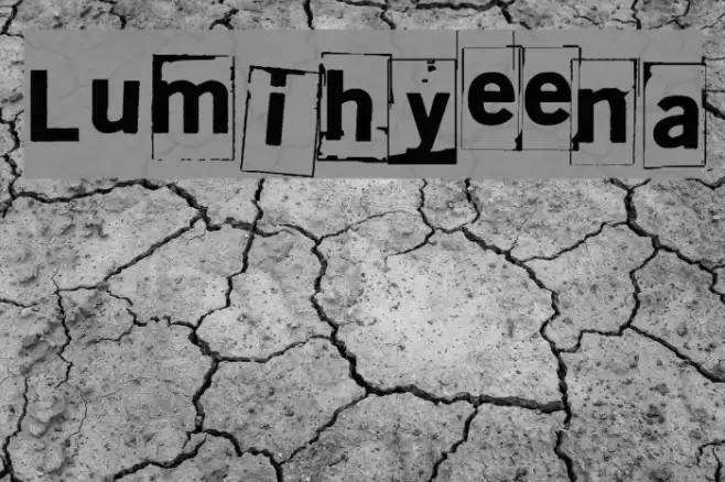 Lumihyeena Font examples