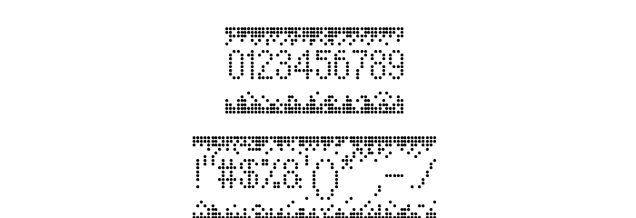 Lumine Hall Regular Font OTHER CHARS