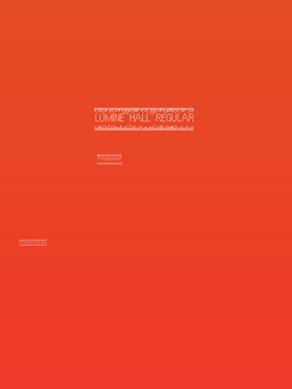 Lumine Hall Regular Poster