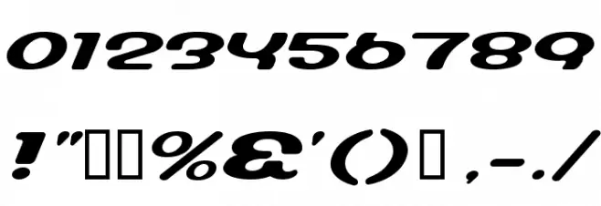 LumineSign Bold Font OTHER CHARS