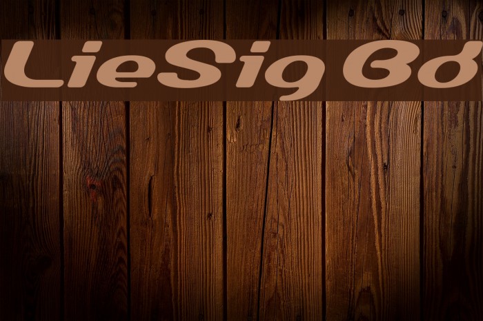 LumineSign Bold Font examples