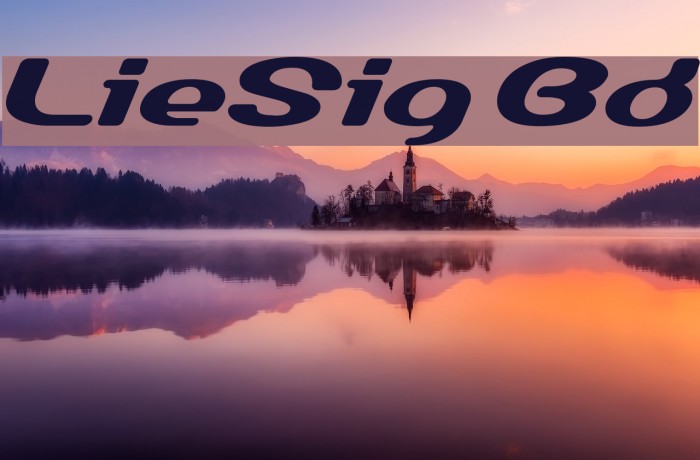LumineSign Bold Font examples