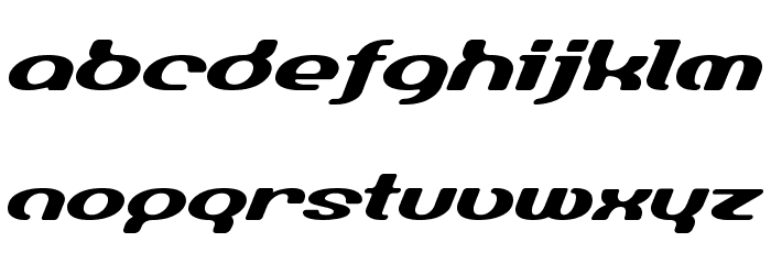 LumineSign Bold Font LOWERCASE