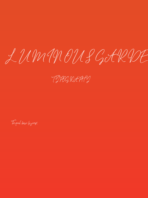 Luminous Gardenia Free Regular Poster