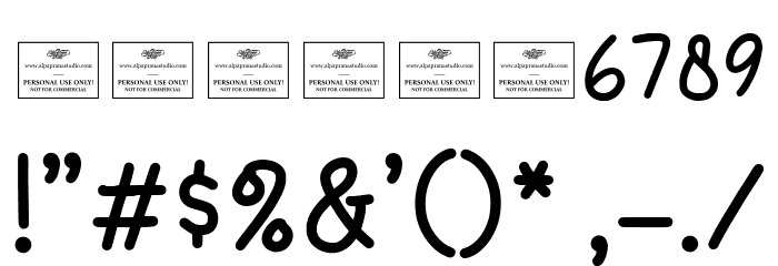 Luminous Font OTHER CHARS