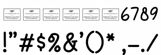 Luminous Font OTHER CHARS