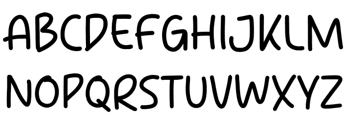 Luminous Font UPPERCASE