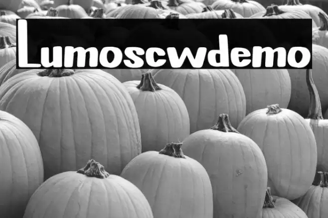 Lumo-scw--demo फ़ॉन्ट examples