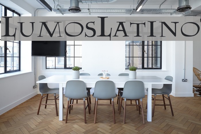 LumosLatino Font examples