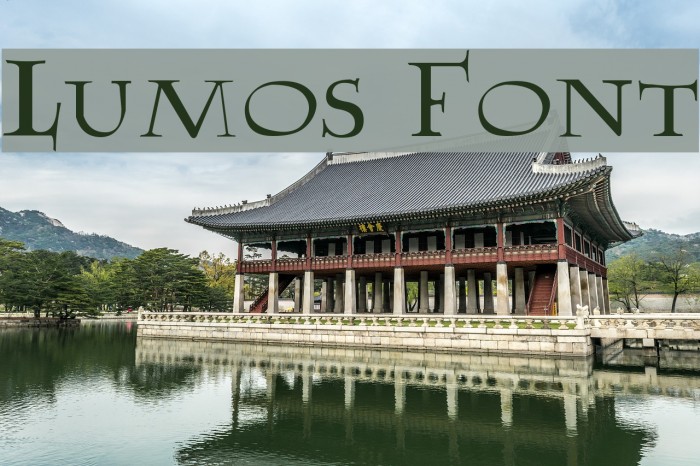 Lumos Font examples