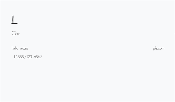 Lumparsky Business Card