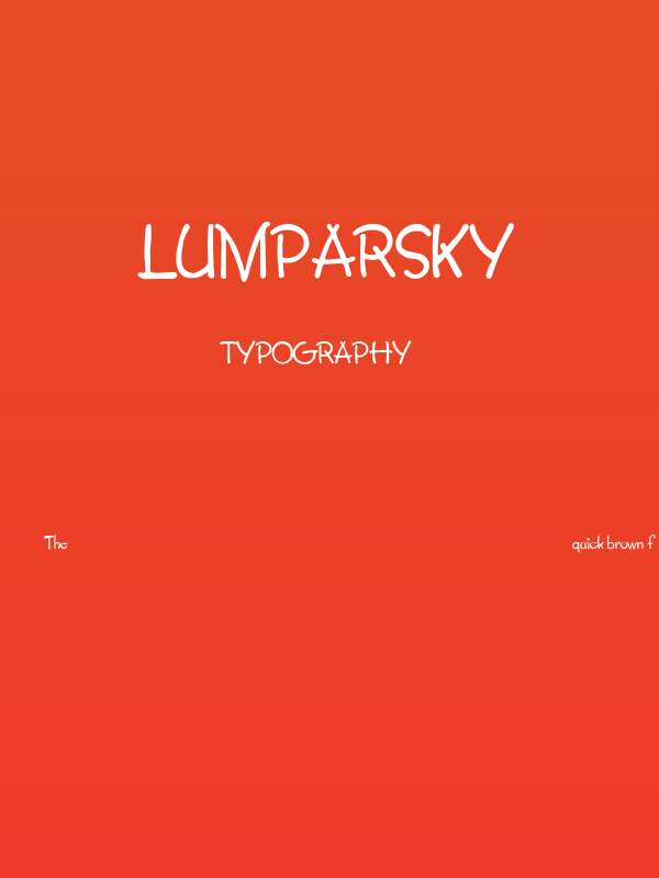 Lumparsky Poster
