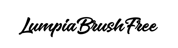 LumpiaBrushFree  Fuentes Gratis Descargar