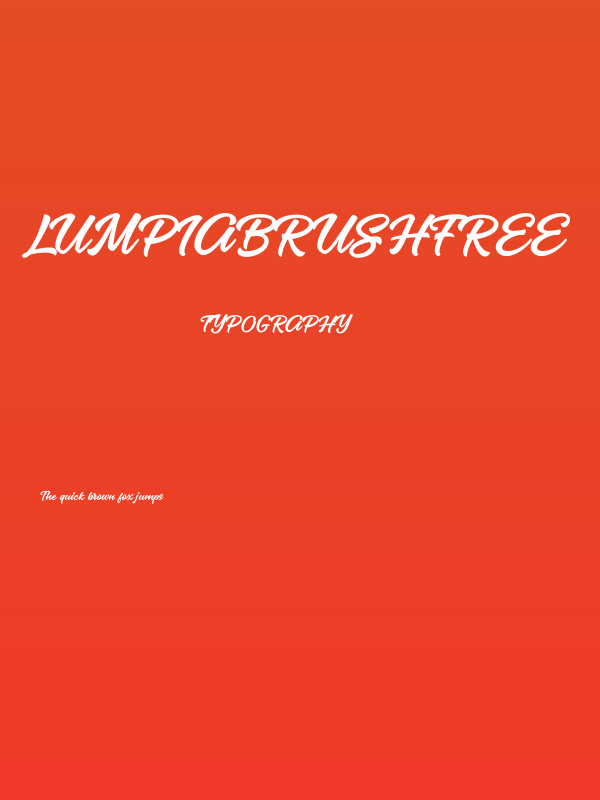 LumpiaBrushFree Poster