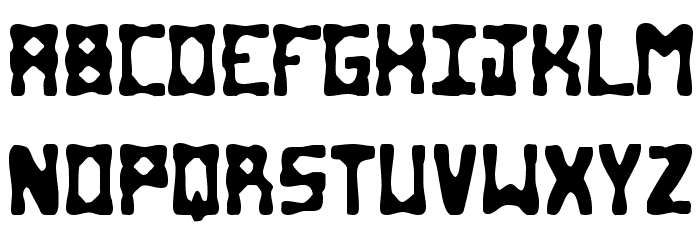 Lumpie Font LOWERCASE